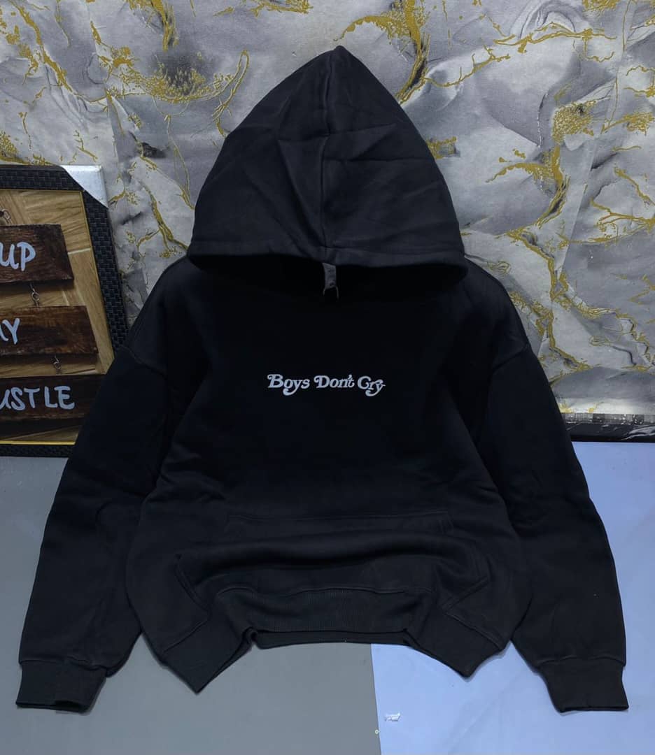 Black pullover hoodie Gulliver