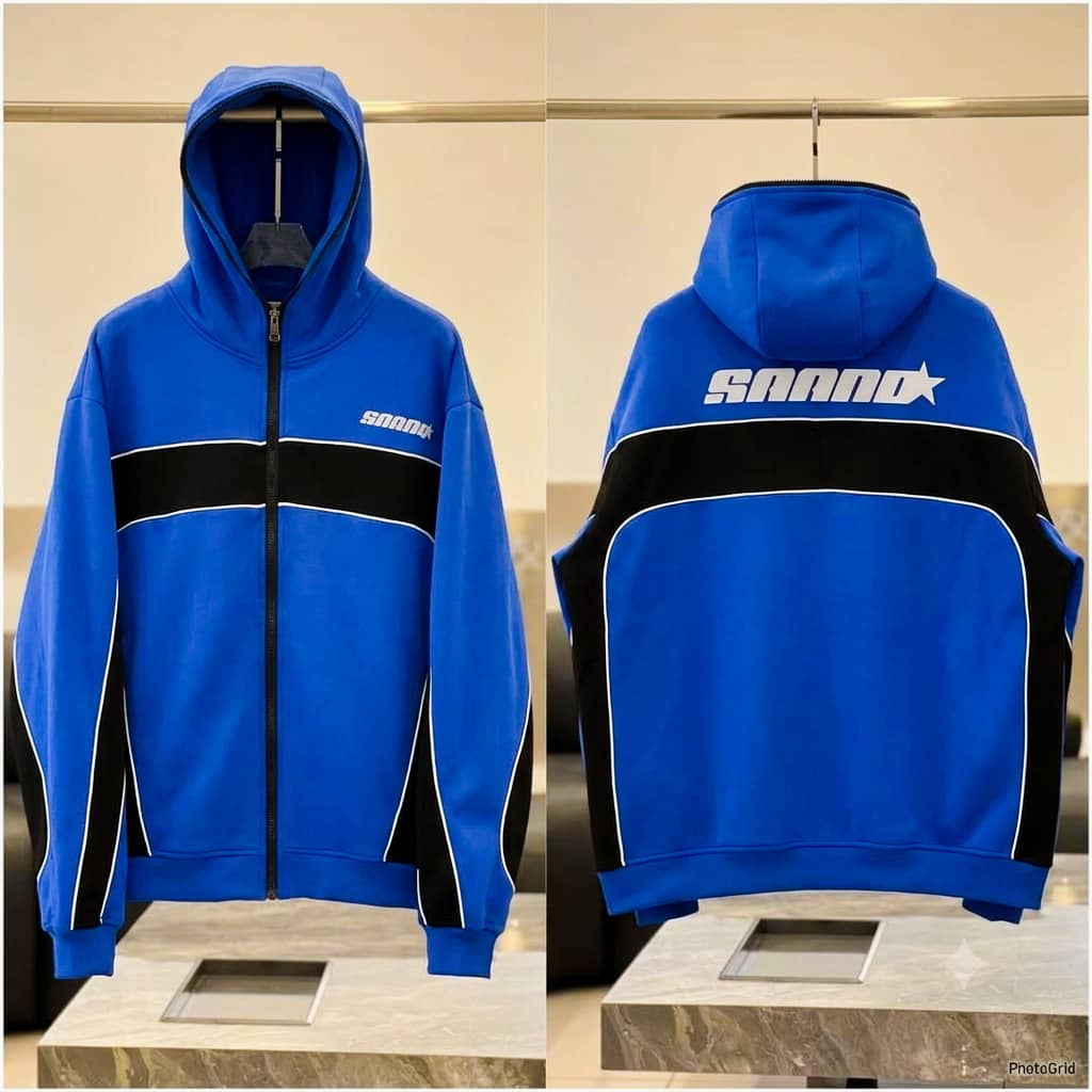 Zip-up hoodie