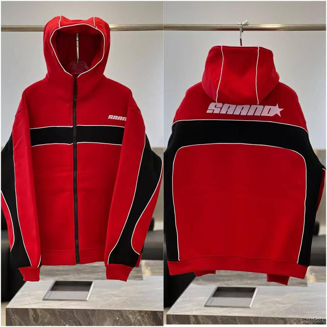 Zip-up hoodie